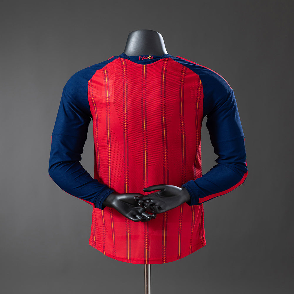 Camisola Manga Comprida Espanha 2026 Principal Versão Jogador