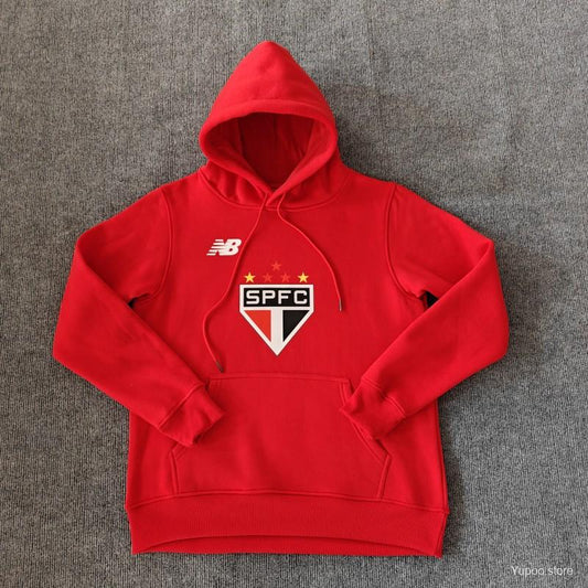 Sweat São Paulo 2024-25 Vermelha