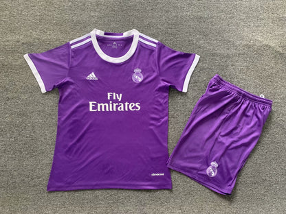 Kit Criança Real Madrid 2016-17 Alternativo