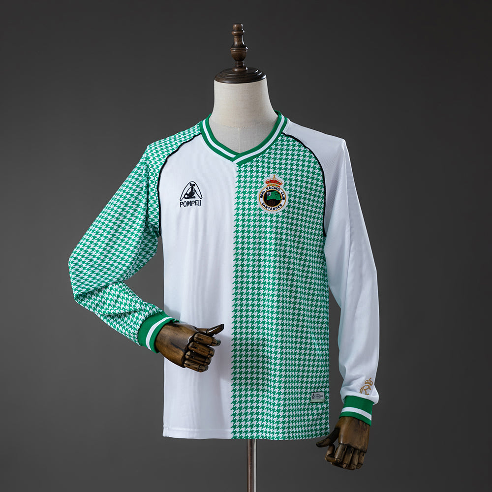 Camisola Manga Comprida Racing Santander 2025-26 Edição 113º Aniversário Versão Adepto