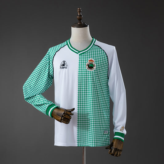 Camisola Manga Comprida Racing Santander 2025-26 Edição 113º Aniversário Versão Adepto