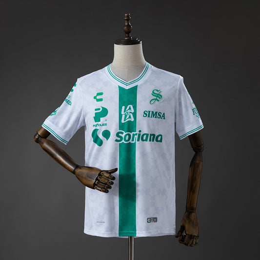 Camisola Santos Laguna 2026-27 Alternativa Branca Versão Adepto