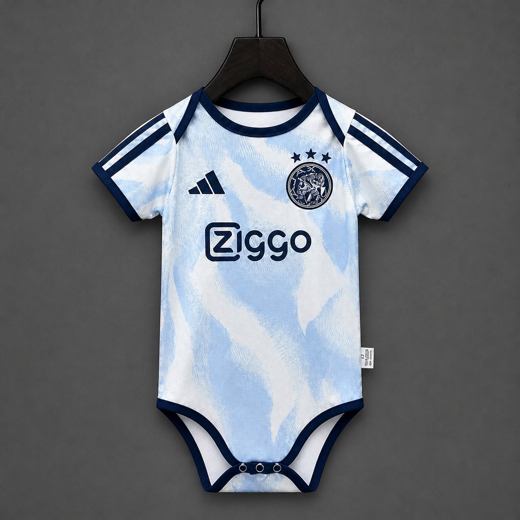 Body Bebé AFC Ajax 2026-27 Alternativo Azul