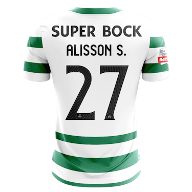 Camisola SCP 2025-26 Principal Versão Adepto ALISSON S. #27