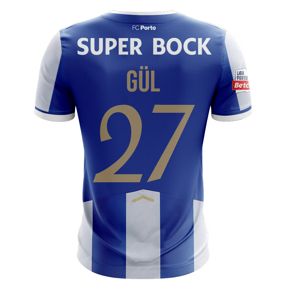 Camisola FCP 2025-26 Principal Versão Adepto GUL #27