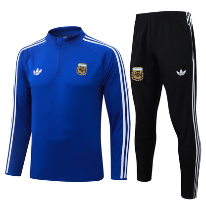 Fato de Treino Argentina 2026 - Camisola com Fecho