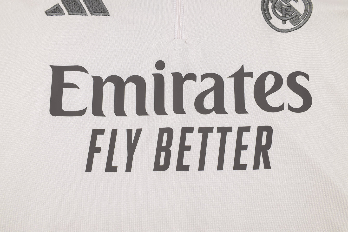 Fato de Treino Real Madrid CF 2024-25 - Camisola com Fecho