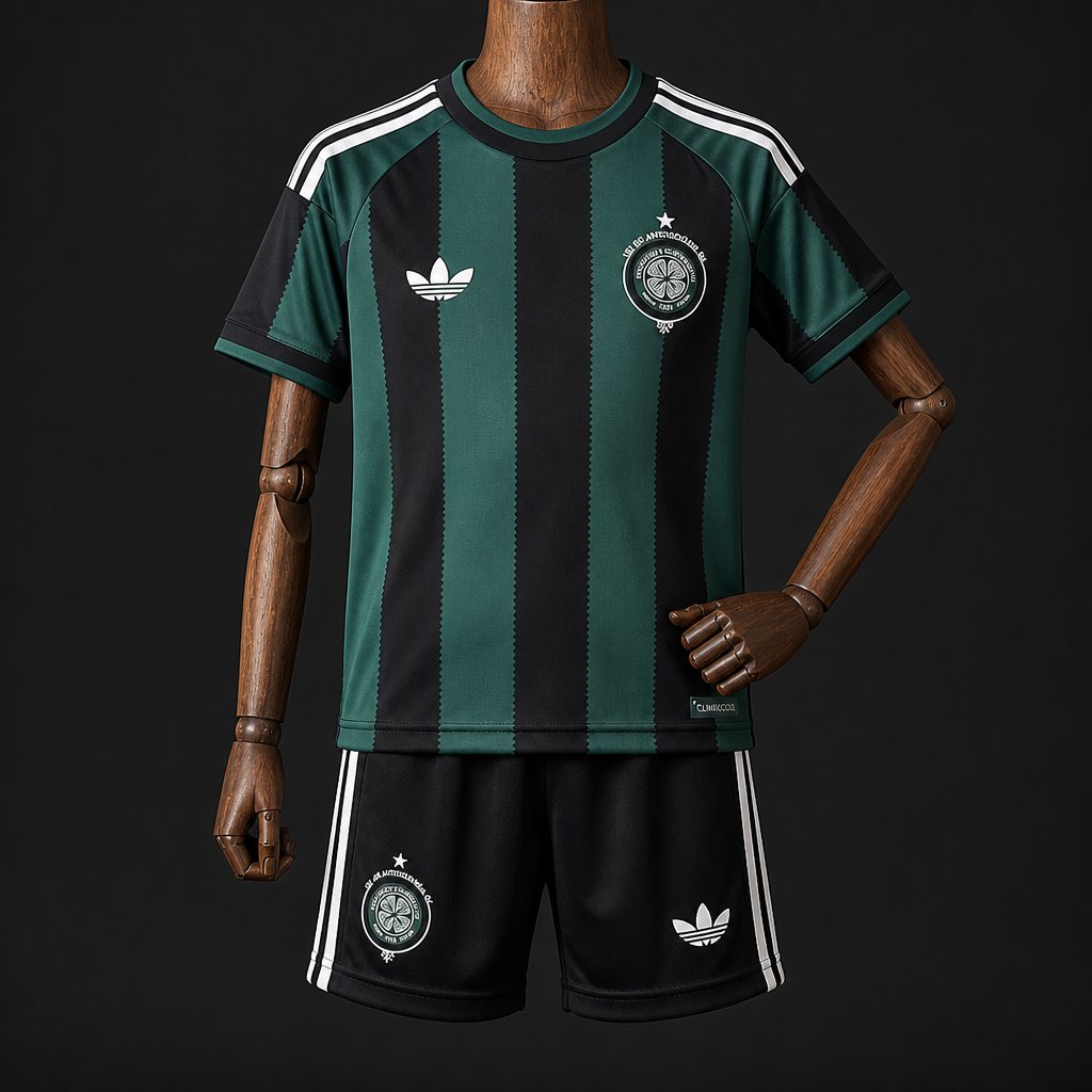 Kit Criança Celtic FC 2026-27 Alternativo Verde