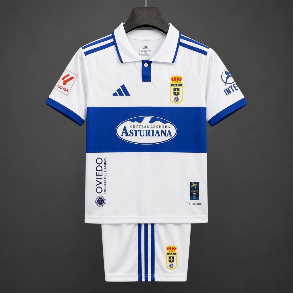 Kit Criança Real Oviedo 2026-27 Principal