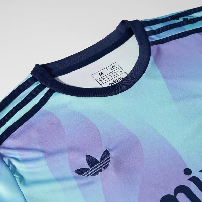 Camisola Manga Comprida ARS 2024-25 Alternativa Azul Versão Adepto