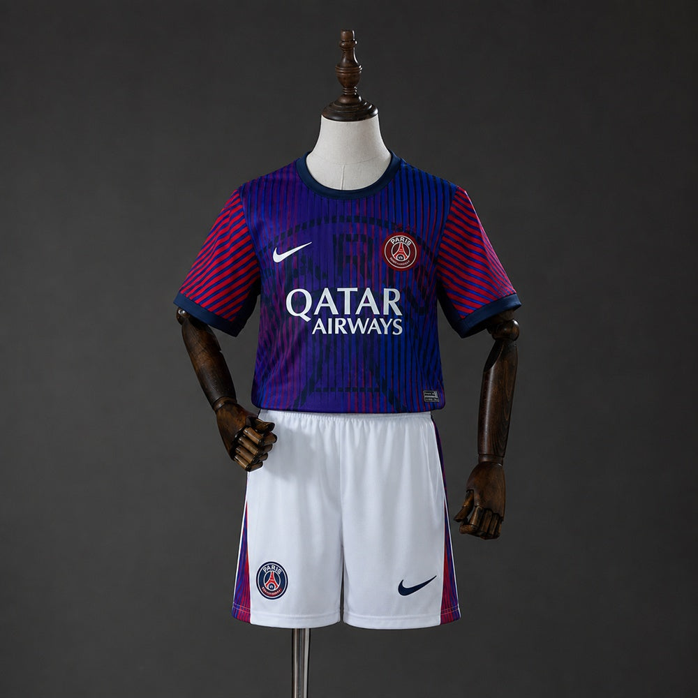 Kit Criança FC Paris Saint-Germain 2026-27 Pre-Match