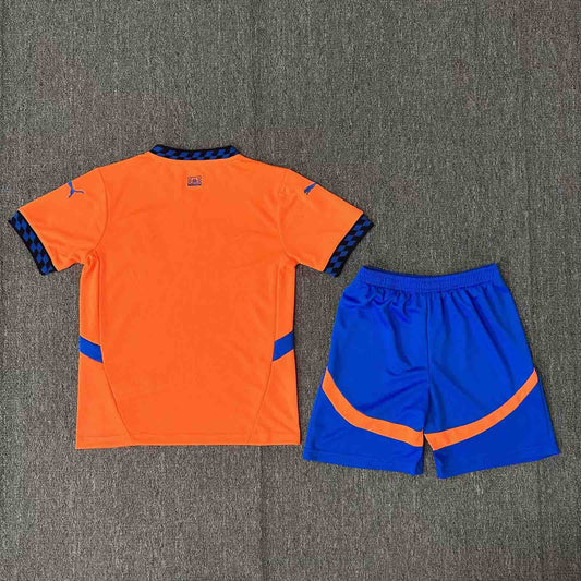 Kit Criança Olympique Marselha 2024-25 Alternativo