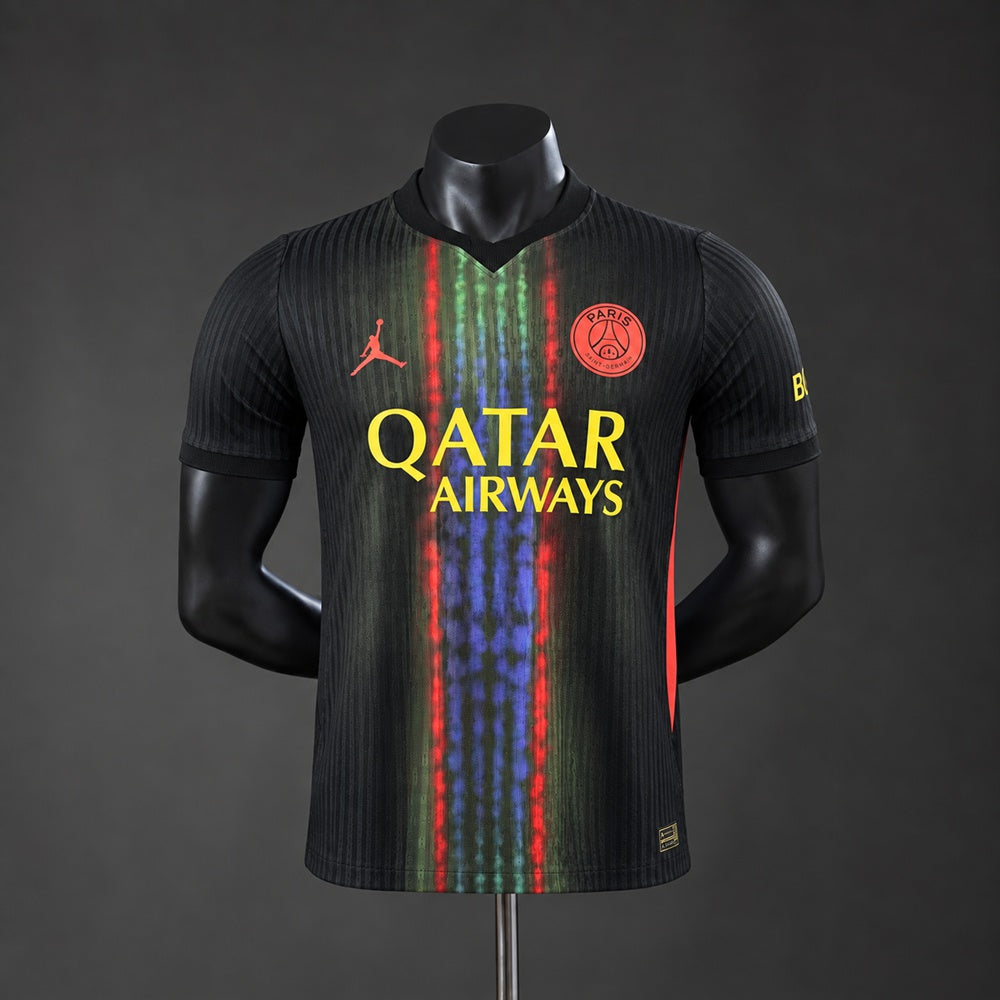 Camisola FC Paris Saint-Germain 2026-27 Alternativa Preta Versão Jogador