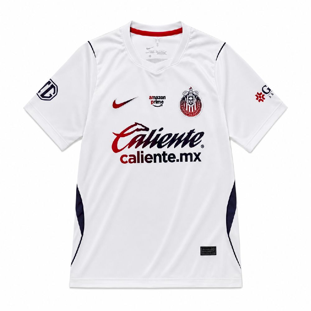 Camisola CD Chivas 2026-27 Alternativa Branca Versão Adepto