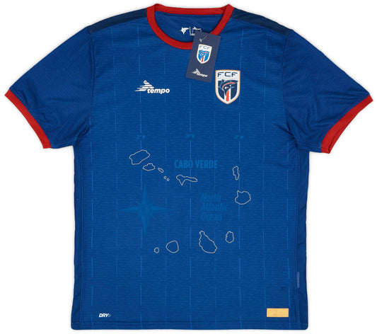 Camisola Cabo Verde 2024 Principal Versão Adepto
