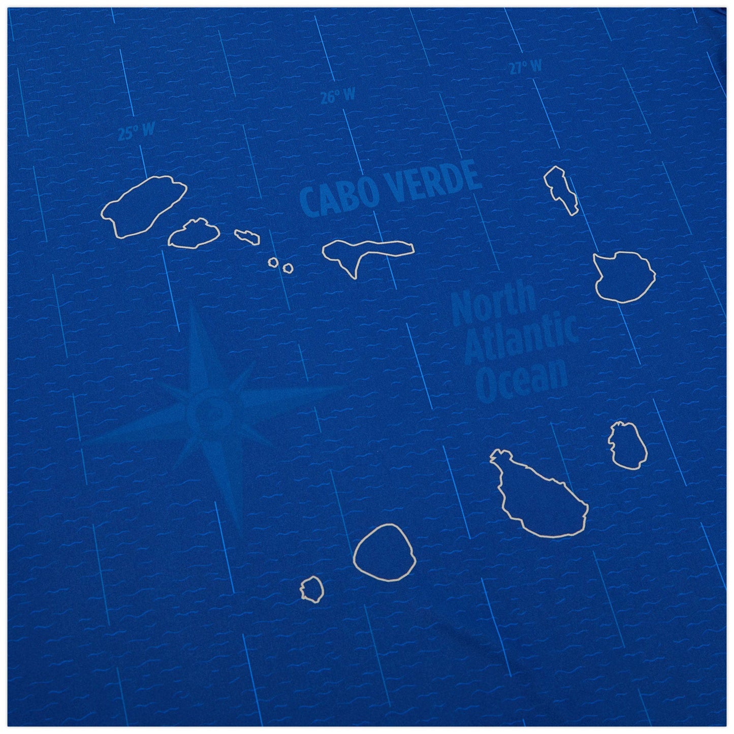 Camisola Cabo Verde 2024 Principal Versão Adepto (Entrega Imediata)