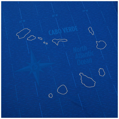 Camisola Cabo Verde 2024 Principal Versão Adepto (Entrega Imediata)