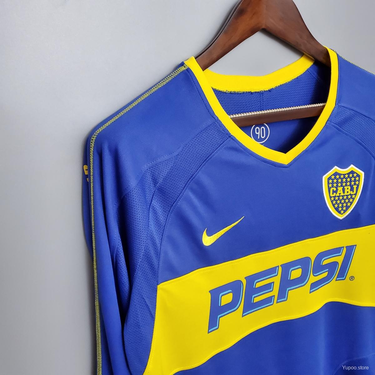 Camisola Manga Comprida CA Boca Juniors 2003-04 Principal