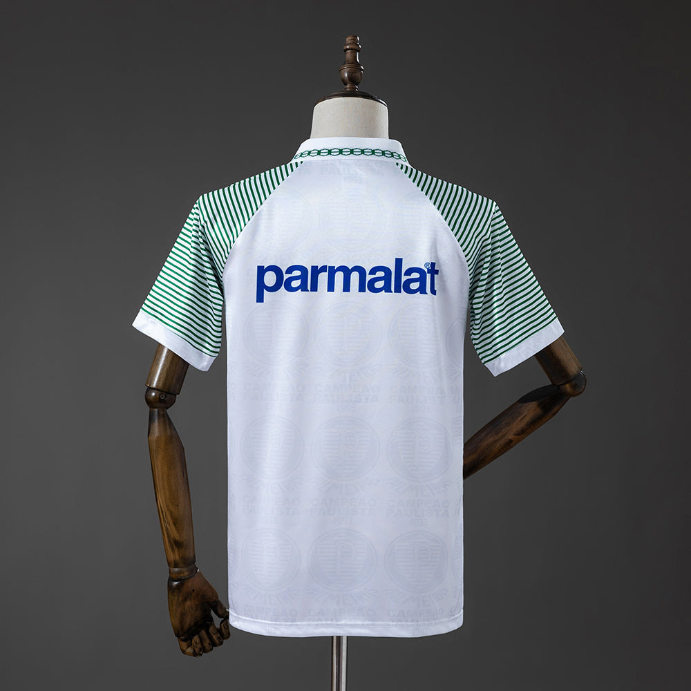 Camisola SE Palmeiras 1992-93 Alternativa Branca Versão Adepto