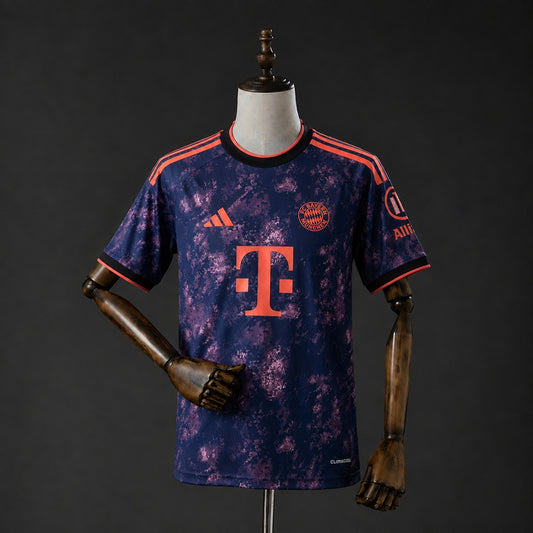 Camisola FC Bayern Munique 2026-27 Alternativa Azul Versão Adepto
