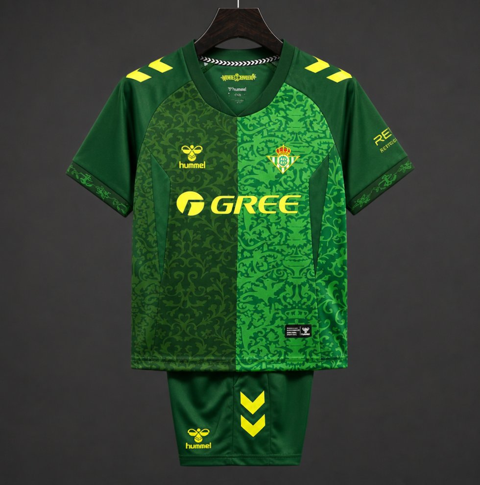 Kit Criança Real Betis 2026-27 Alternativo Verde