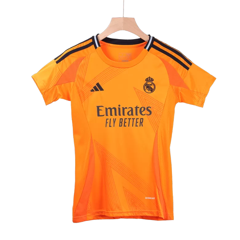 Camisola Real Madrid CF 2024-25 Alternativa Laranja Versão Mulher