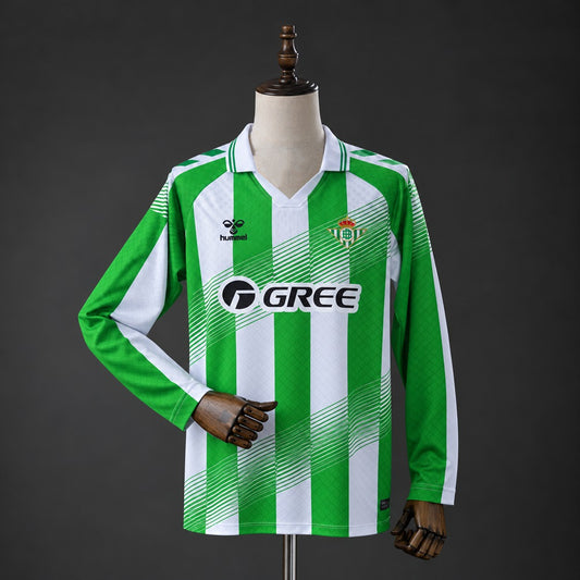 Camisola Manga Comprida Real Bétis 2026-27 Principal Versão Adepto