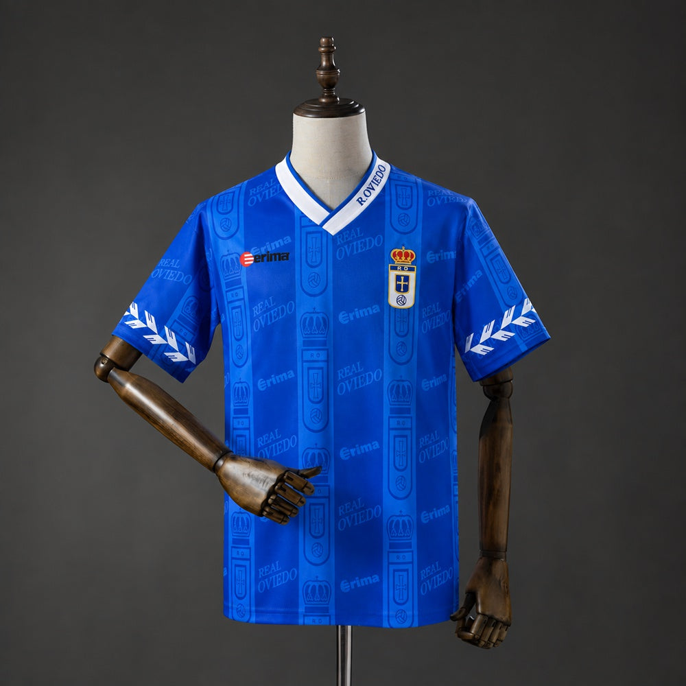 Camisola Real Oviedo 1999-00 Principal Versão Adepto