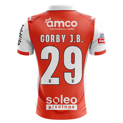 Camisola SC Braga 2025-26 Principal Versão Adepto GORBY J.B. #29