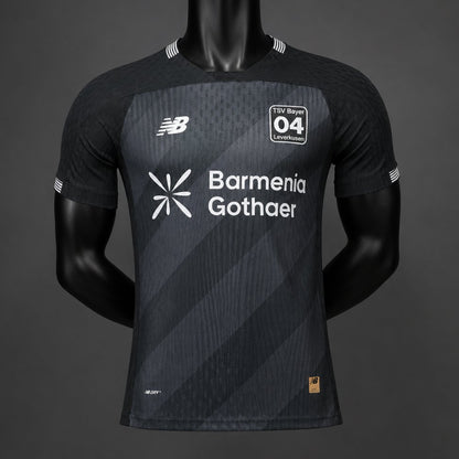 Camisola Bayer 04 Leverkusen 2026-27 Alternativa Preta Versão Jogador