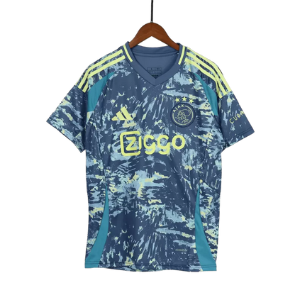 Camisola AFC Ajax 2024-25 Alternativa Azul Versão Adepto