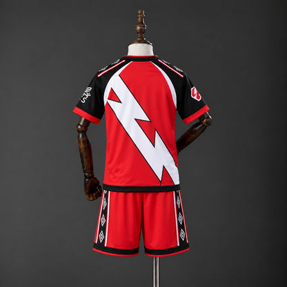 Kit Criança Rayo Vallecano 2026-27 Alternativo Vermelho