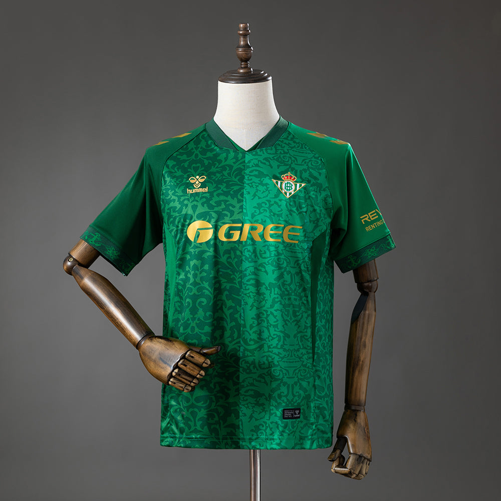 Camisola Real Bétis 2026-27 Alternativa Verde UCL Versão Adepto