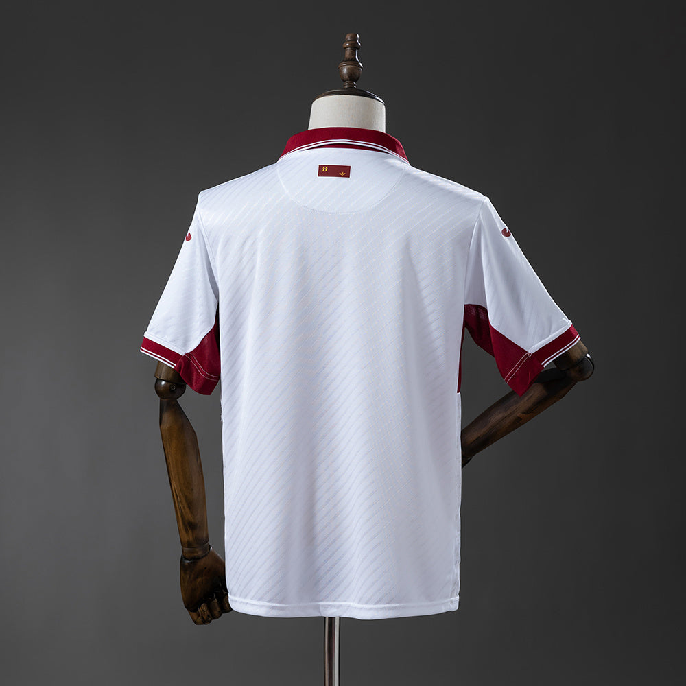 Camisola Real Murcia CF 2025-26 Alternativa Branca Versão Adepto