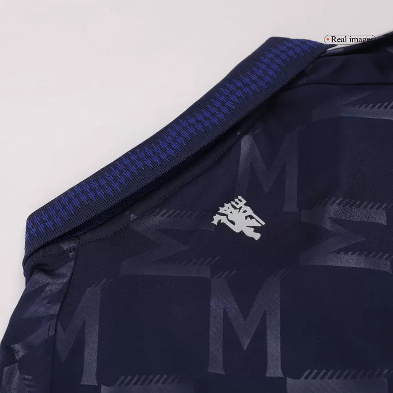 Camisola M-United 2024-25 Alternativa Azul Versão Adepto GARNACHO #17