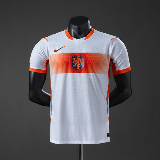 Camisola Paises Baixos 2026 Alternativa Branca Versão Jogador