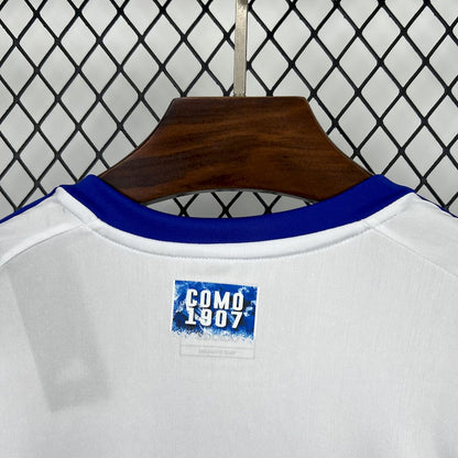 Camisola Como 1907 2024-25 Alternativa Branca Versão Adepto