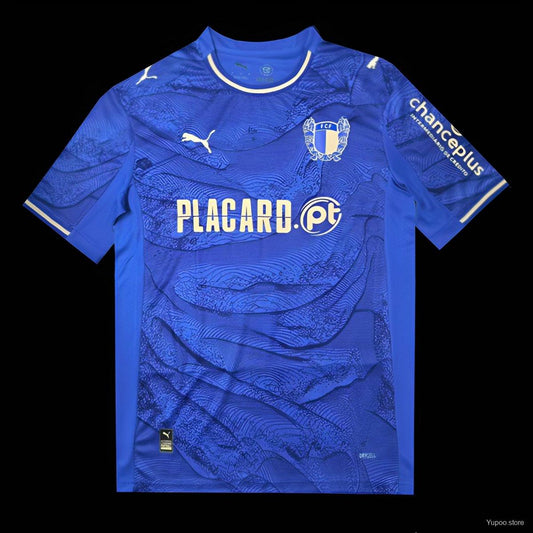 Camisola FC Famalicão 2025-26 Alternativa Azul Versão Adepto