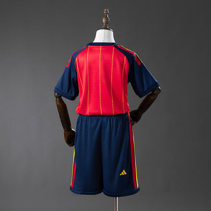 Kit Criança Espanha 2026 Principal 2 Estrelas Campeão