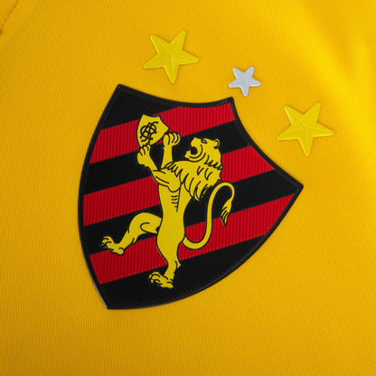 Camisola Sport Recife 2024-25 Alternativa Amarela Versão Adepto