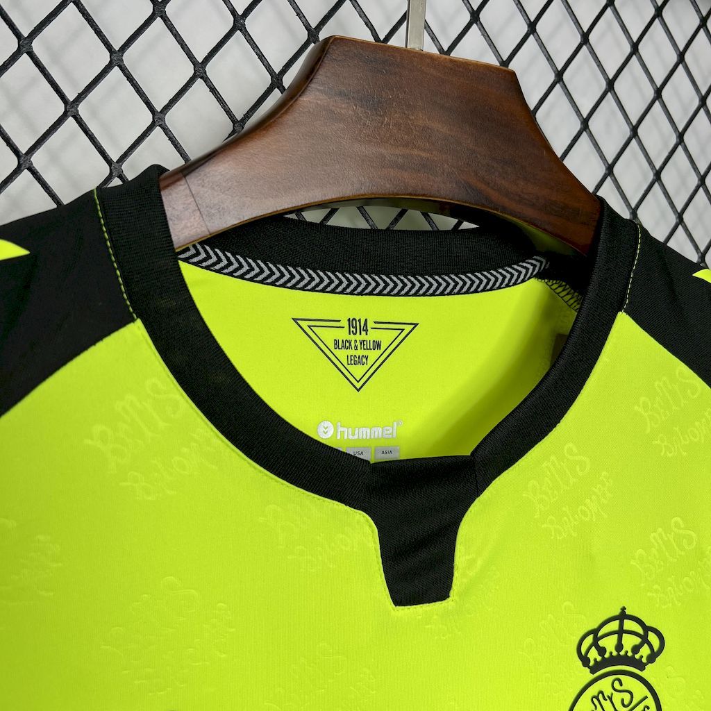 Camisola Real Betis 2024-25 Alternativa Amarela Versão Adepto