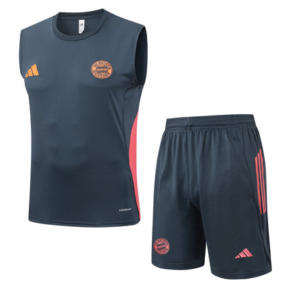 Kit Treino Manga Cava FC Bayern Munique 2025-26