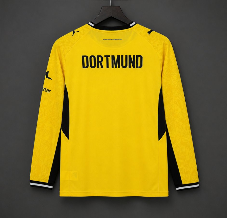 Camisola Manga Comprida Borussia Dortmund 2026-27 Principal Versão Adepto
