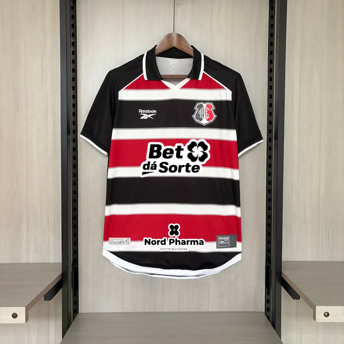 Camisola Santa Cruz FC-PE 2026-27 Principal Versão Adepto Todos Patrocinadores