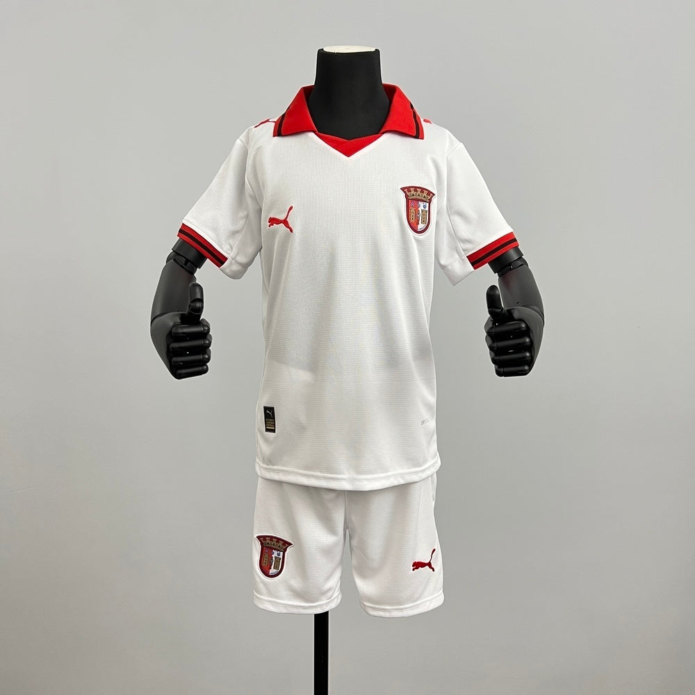 Kit Criança SC Braga 2025-26 Alternativo
