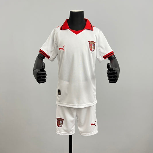Kit Criança SC Braga 2025-26 Alternativo