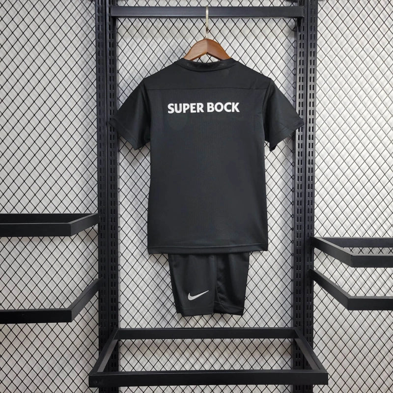 Kit Criança S.C.P. 2023-24 Alternativo Preto