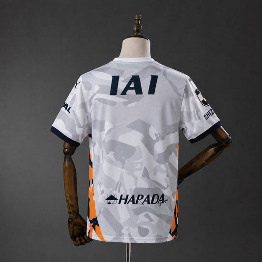 Camisola Shimizu S-Pulse 2026-27 Alternativa Branca Versão Adepto