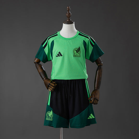 Kit Criança Mexico 2026 Treino Verde