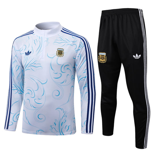 Fato de Treino Argentina 2026 - Camisola com Fecho